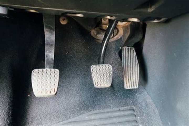 What are the 3 pedals in a car?