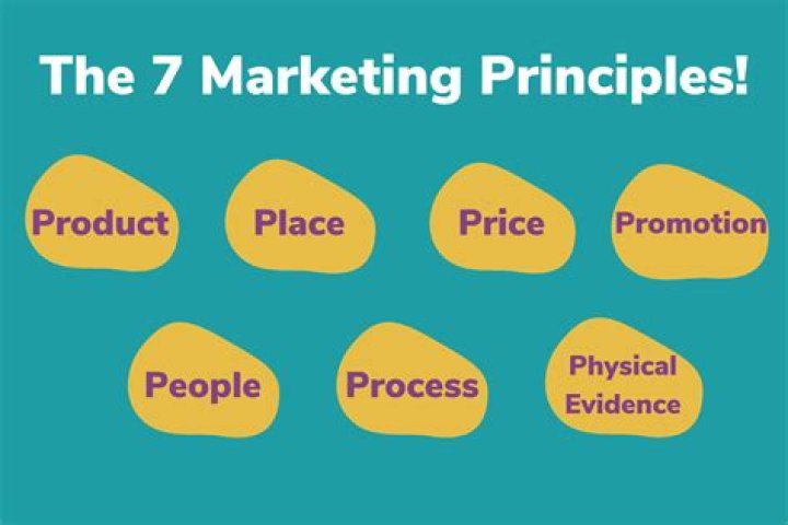 What are the 7 principles of marketing?