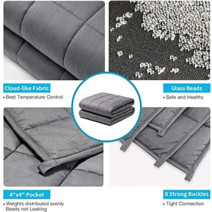 What are the pros and cons of a weighted blanket?