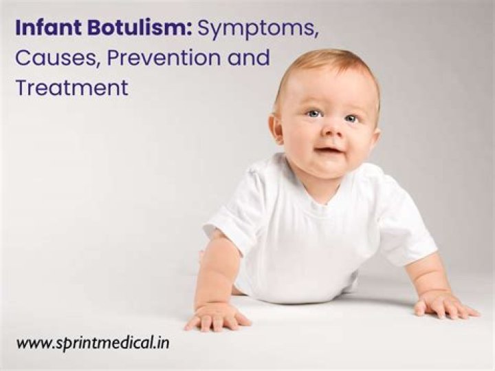 What are the symptoms of infant botulism?