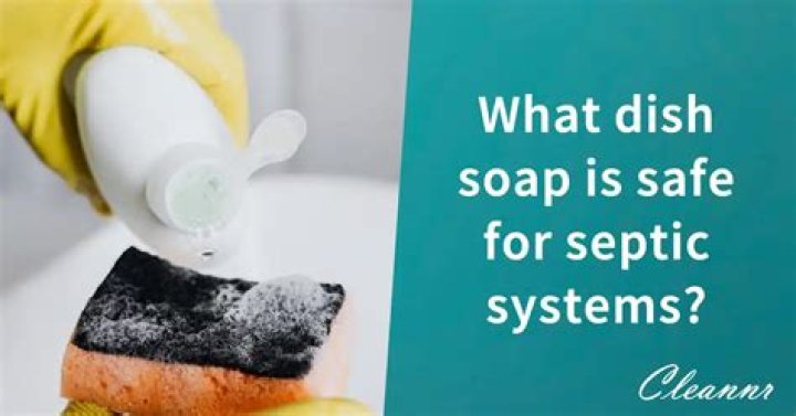 What bar soap is safe for septic systems?