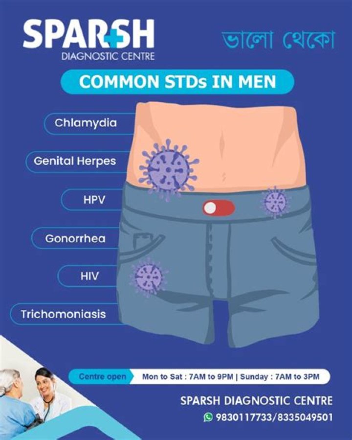 What causes STD in male?