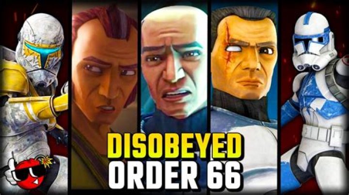What clones disobey Order 66?