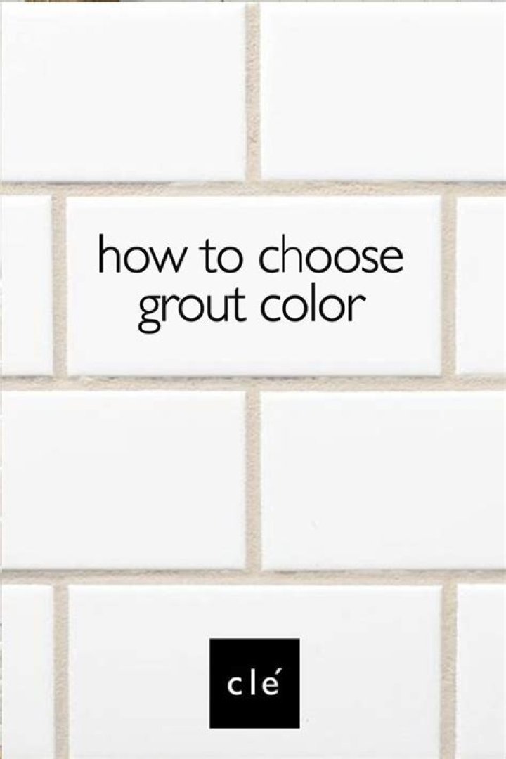 What color grout should I use with beige tile?