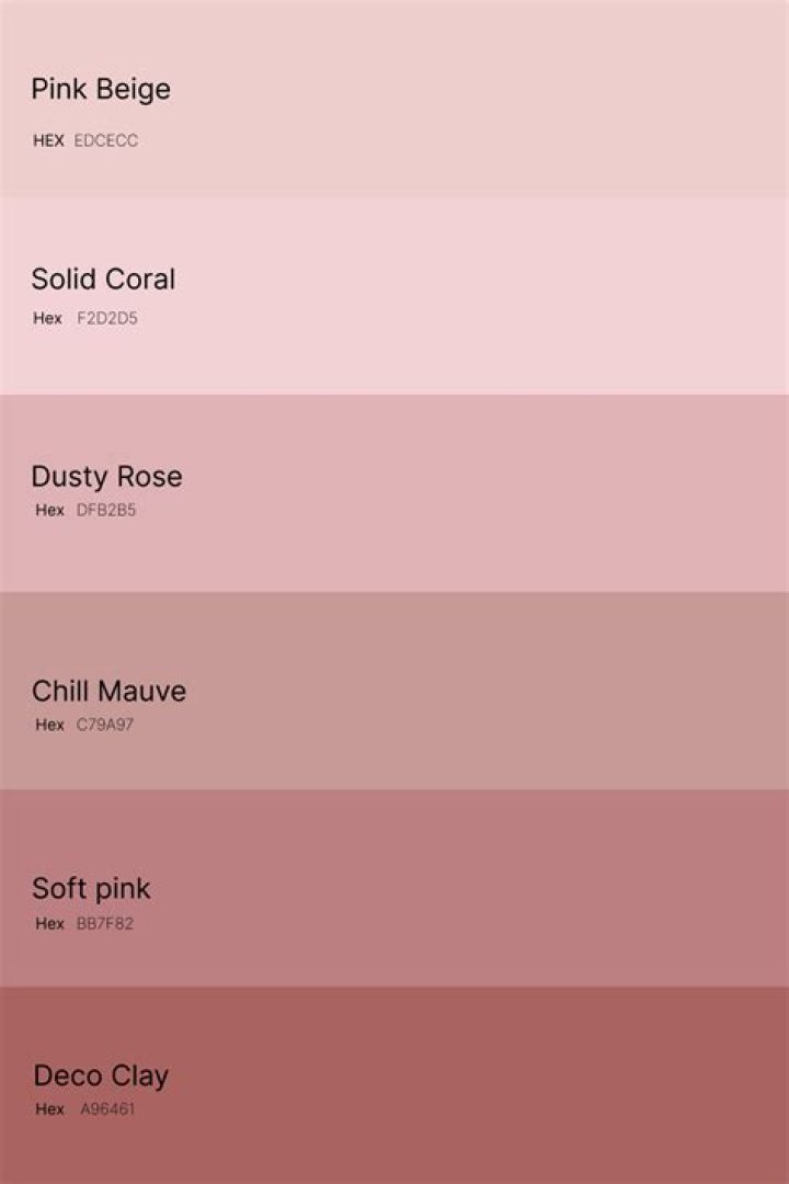 What color is dusty pink?