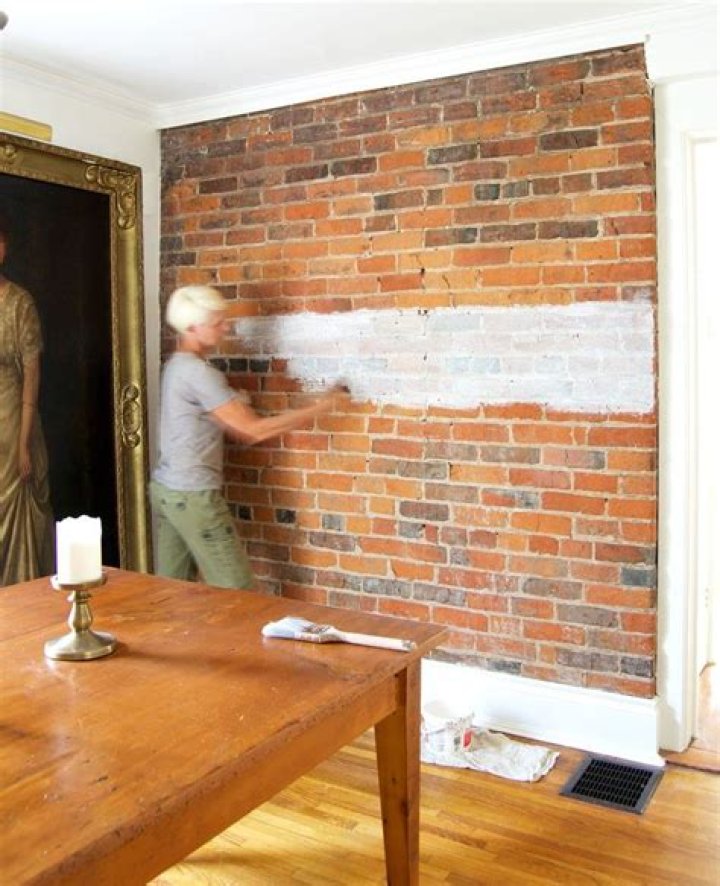 What colour should I paint a brick wall?