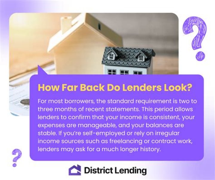What do mortgage lenders look for on bank statements?