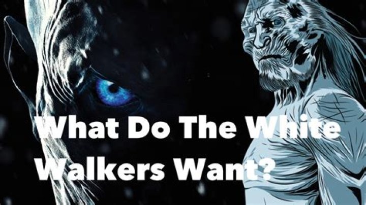 What do the night walkers want?