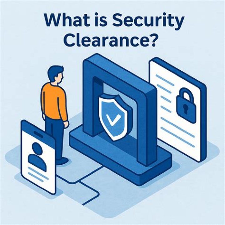What does a favorable security clearance mean?