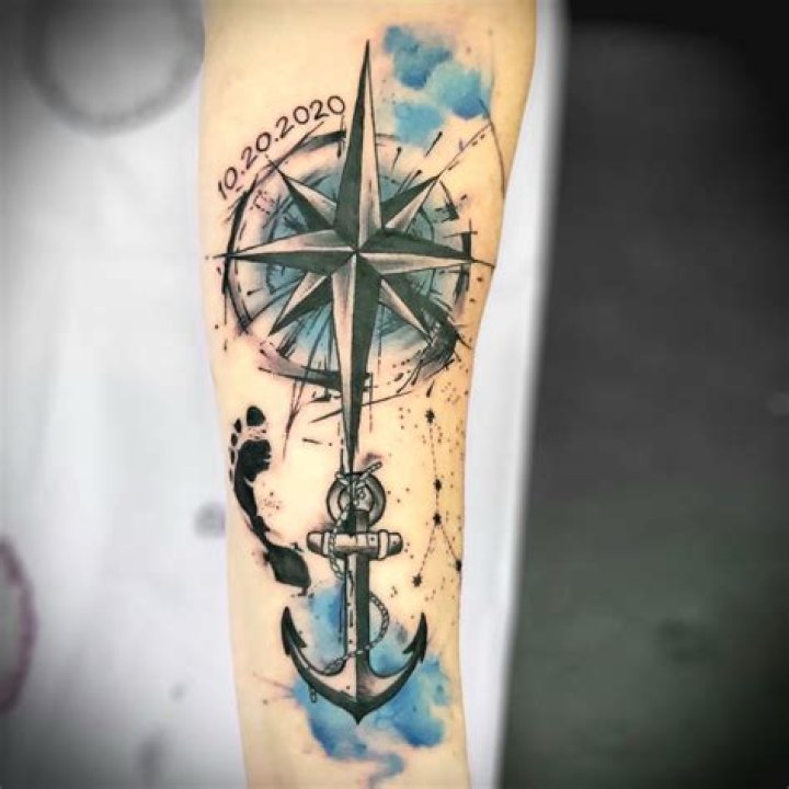 What does a fouled anchor tattoo mean?