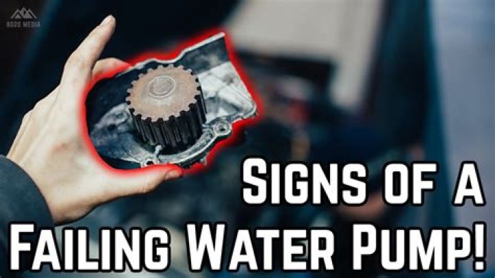 What does bad water pump sound like?