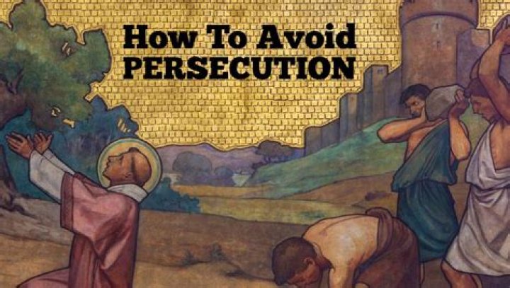 What does it mean to persecute someone?