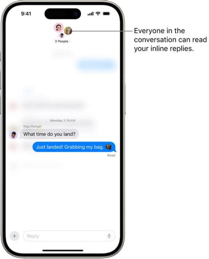 What does it mean when iMessage turns blue?