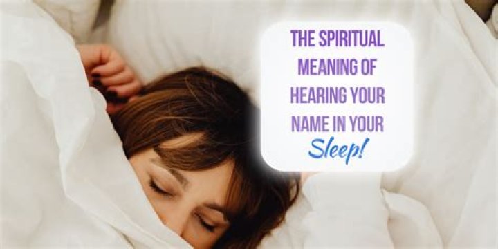 What does it mean when you wake up to someone calling your name?