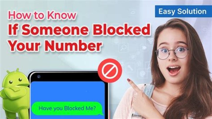 What does it sound like when someone blocks your number?