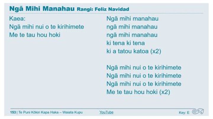 What does Nga mihi maioha?