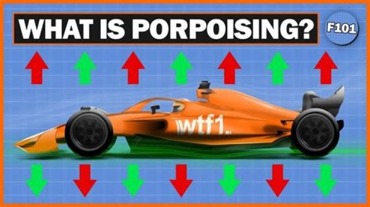 What does porpoising mean in F1?