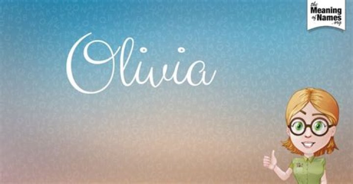 What does the name Olivia mean?