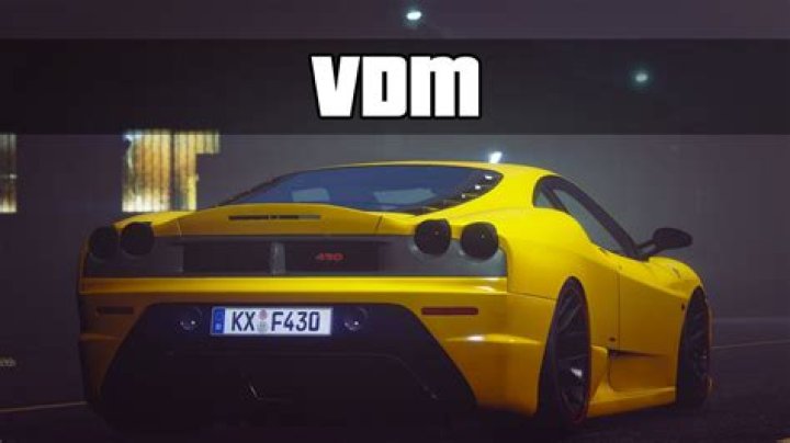What does VDM mean in RP?