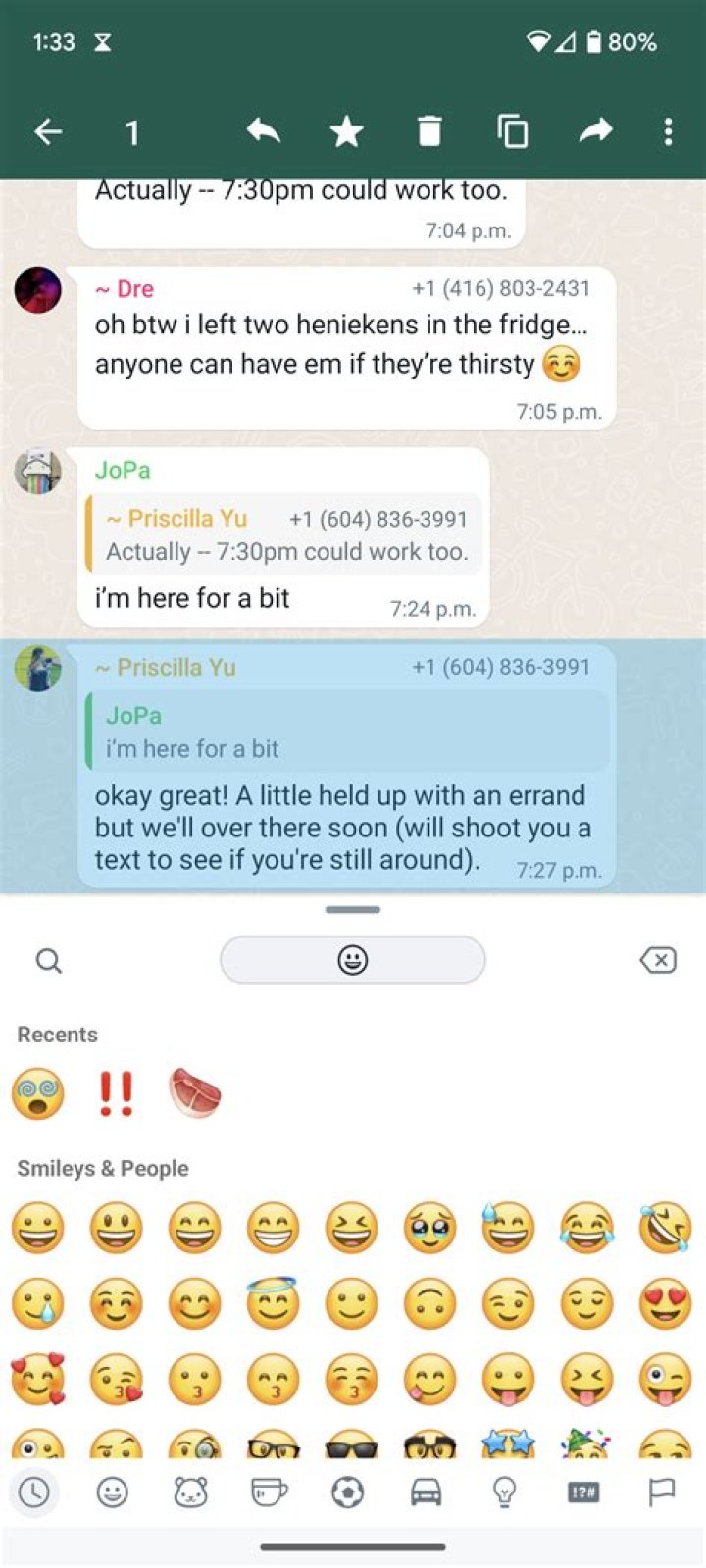 What emoji is used for breasts?