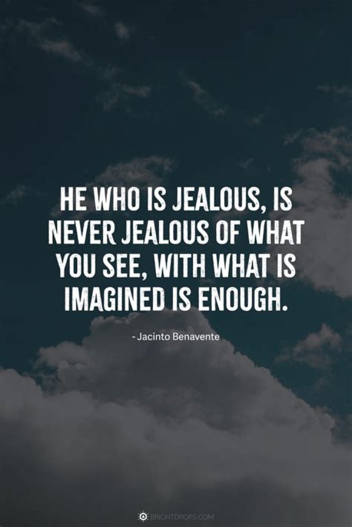What happening when you felt jealous?