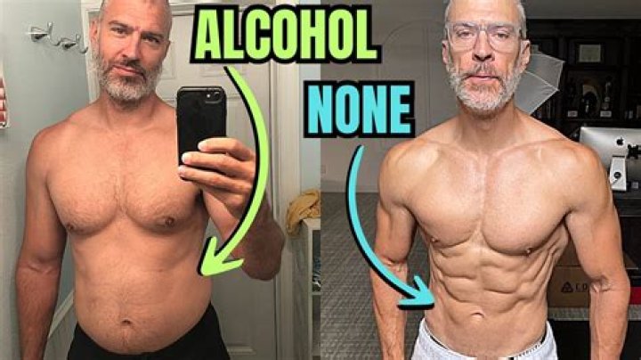 What happens after 4 days of no alcohol?