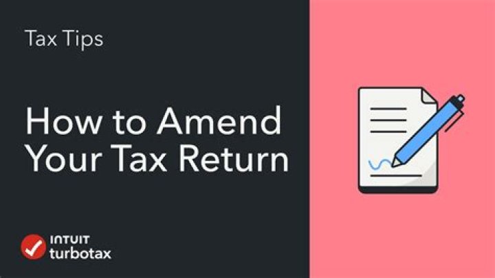 What happens if I amend my tax return before I get my refund?