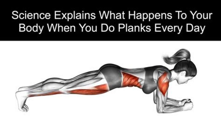 What happens if I do plank everyday?