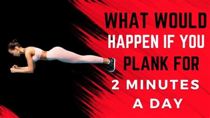 What happens if you do 1 minute plank everyday for a month?