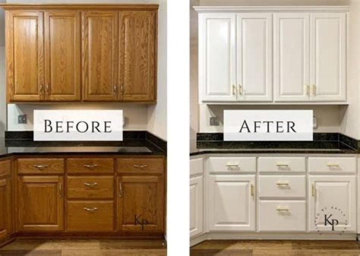 What happens if you don't sand cabinets before painting?