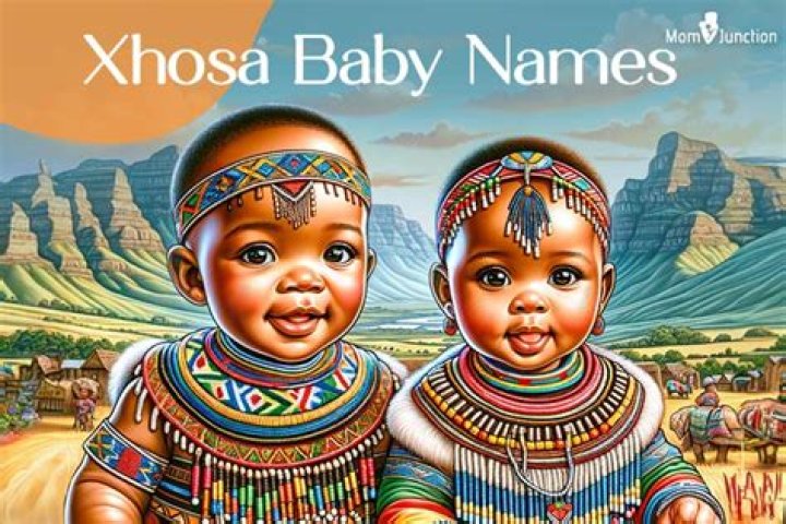 What happens when a Xhosa baby is born?