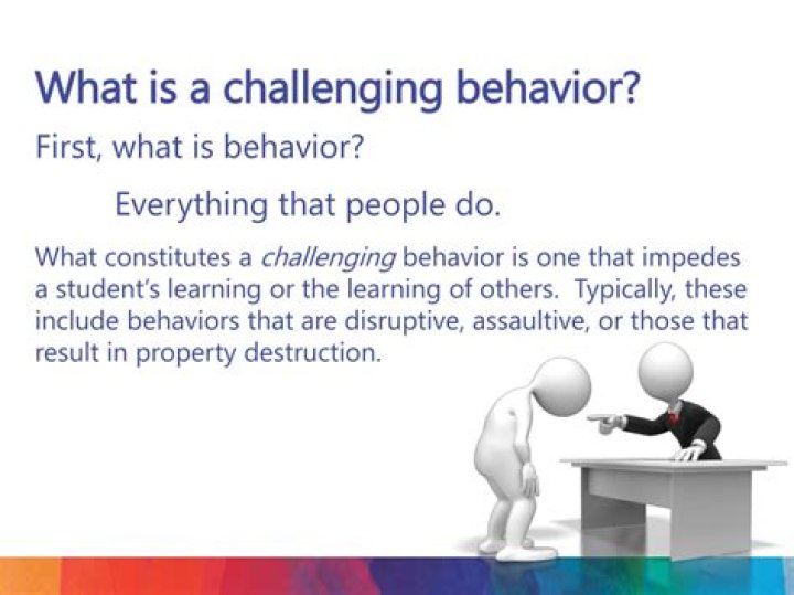 What is a challenging behavior?
