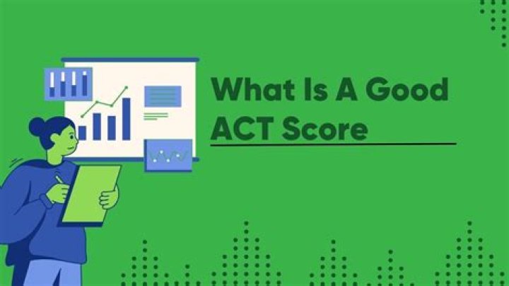 What is a good ACT score 2020?