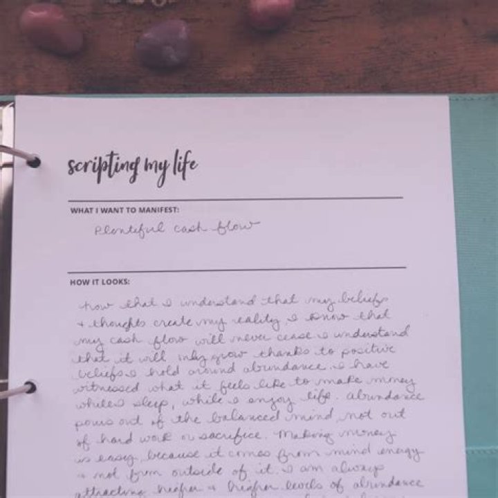 What is a manifestation journal?