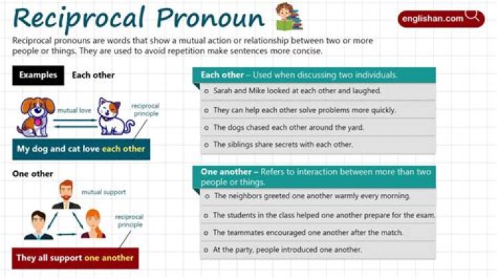 What is a reciprocal verb?