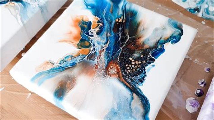What is Dutch pour painting?
