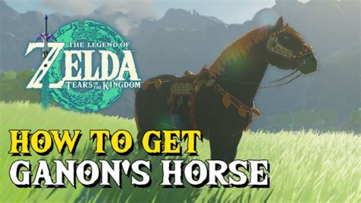 What is Ganon's horse called?