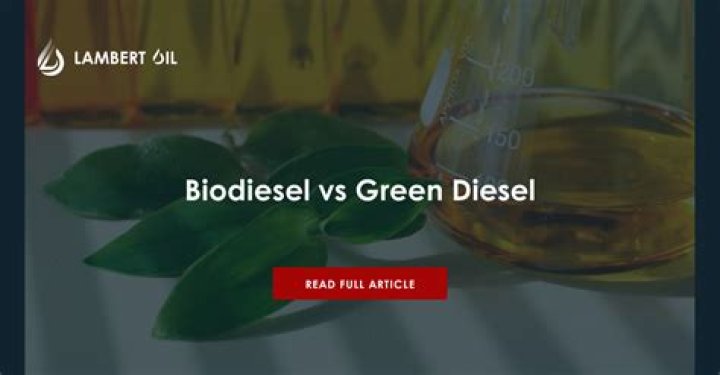 What is green diesel made of?