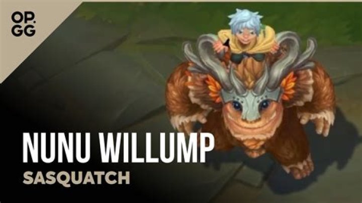 What is Nunu and Willump?