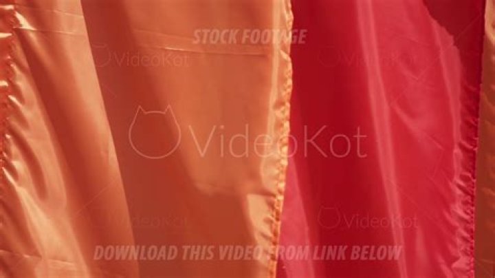 What is orange flag in yard mean?