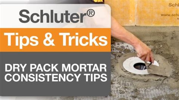 What is packing mortar?