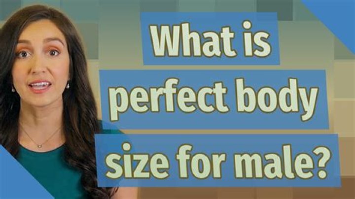 What is perfect body size for male?