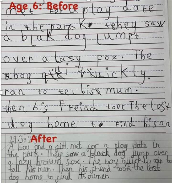 What is poor handwriting?
