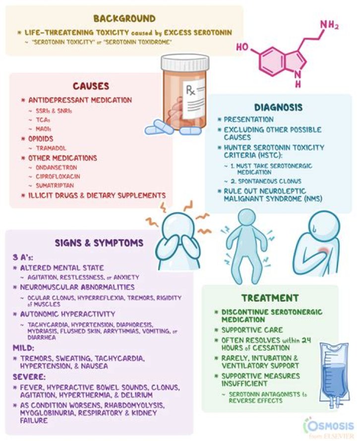 What is serotonin toxicity?