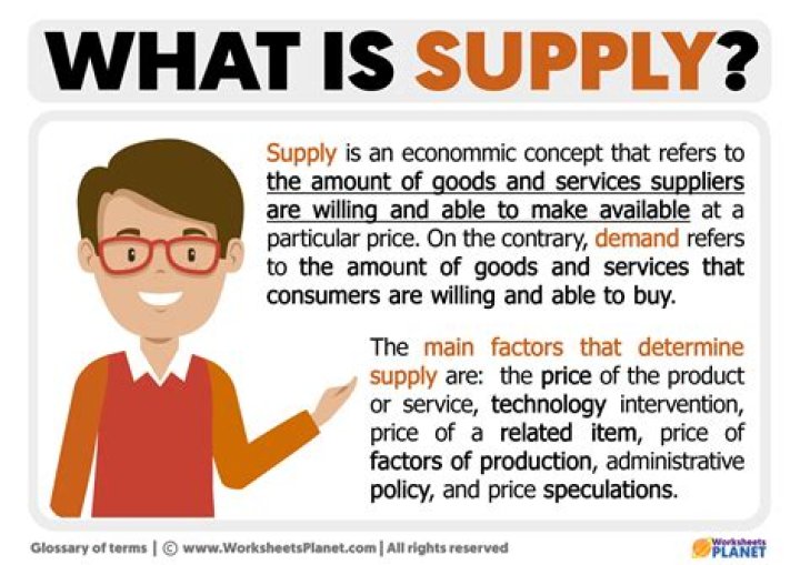What is supply quizlet?