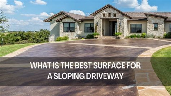 What is the best topping for driveway?