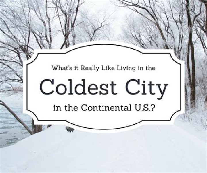 What is the coldest city in California?
