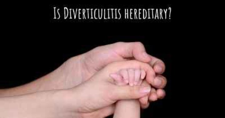 What is the life expectancy of someone with diverticulitis?