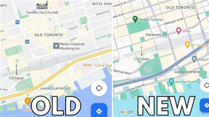 What is the most updated map online?