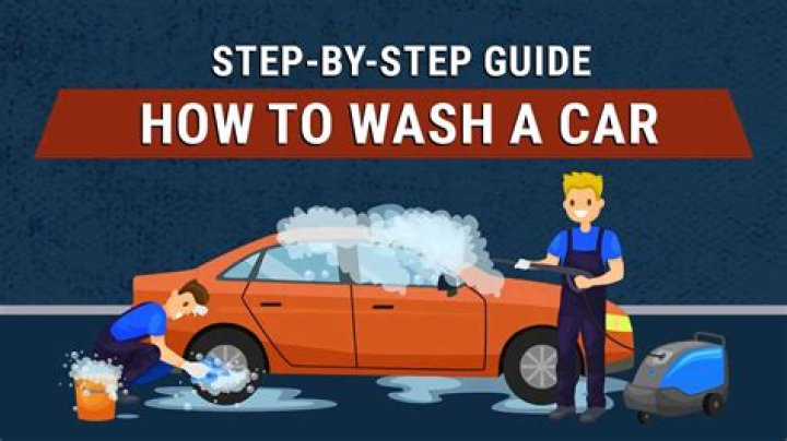 What is the safest way to wash a car?